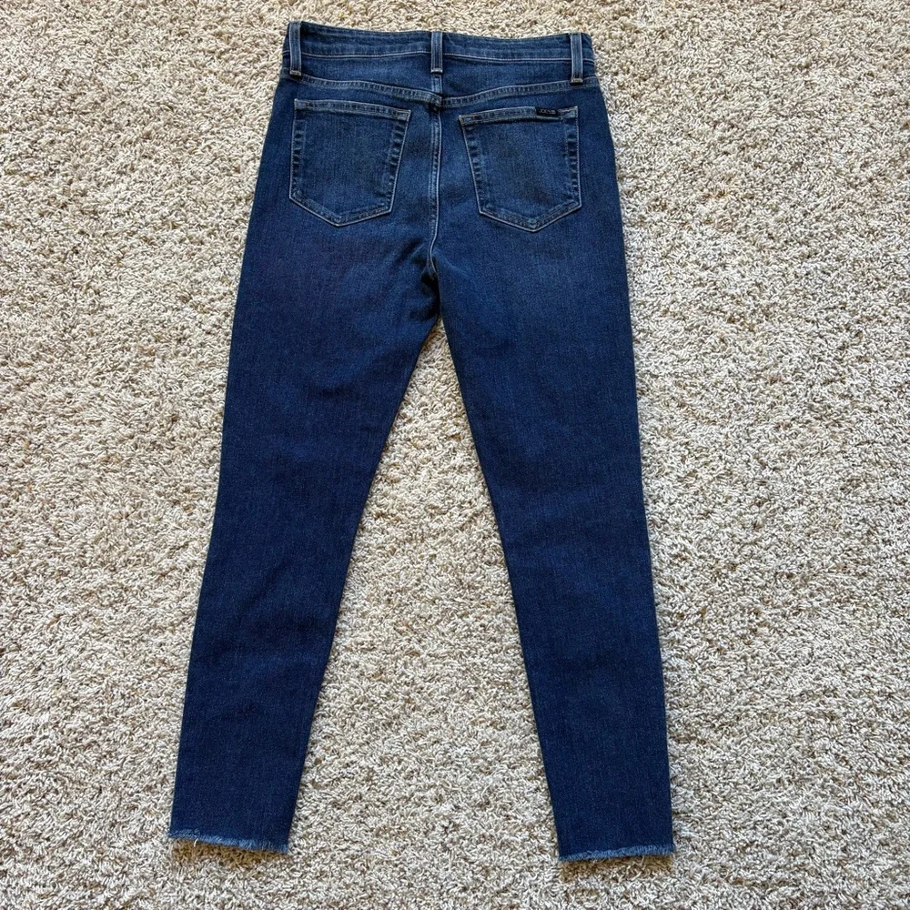 Joe’s Jeans High Rise Skinny Ankle Jeans Sz 28 Dark Wash